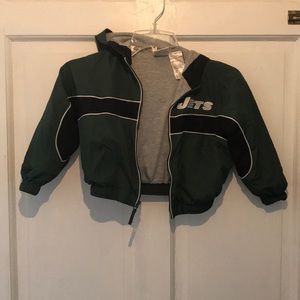 Boys Jets NFL windbreaker